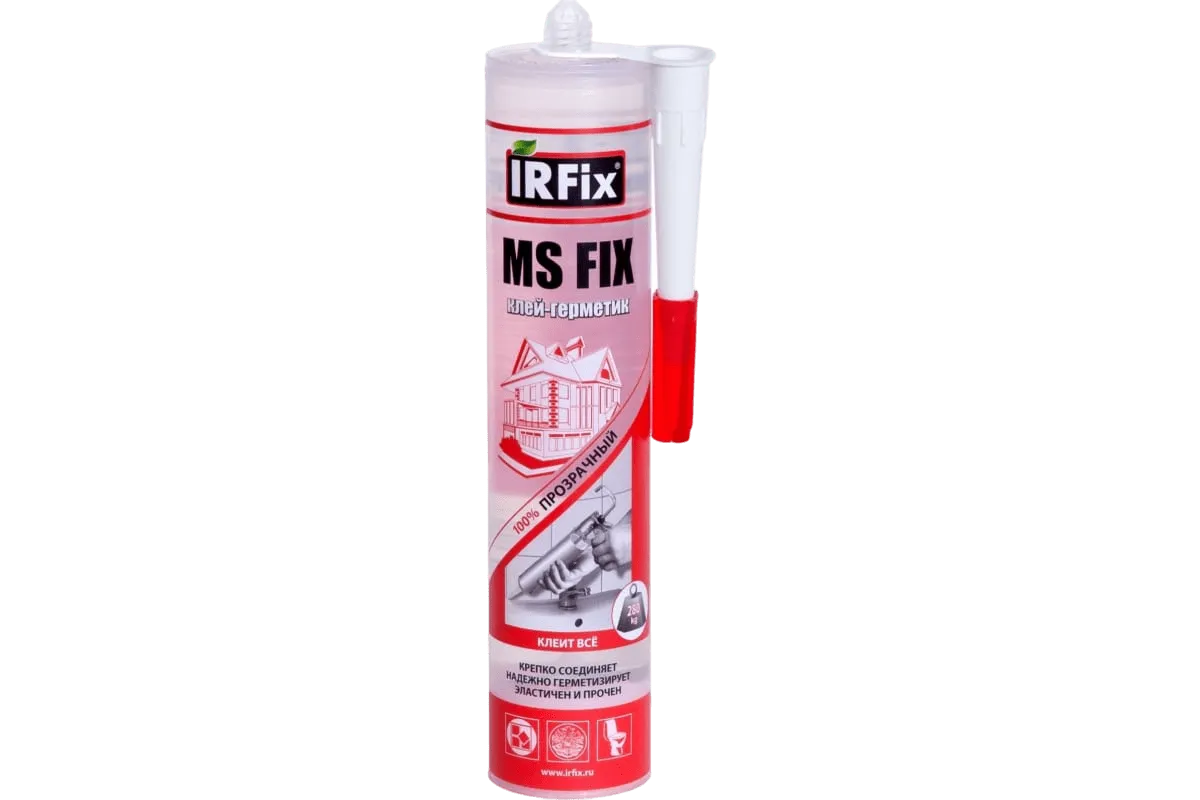 Клей-герметик бесцветный IRFix MS Fix 310 мл