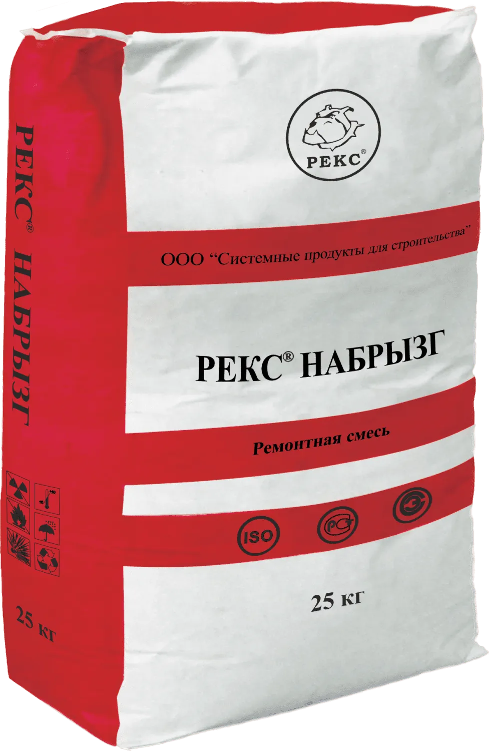 Безусадочная фиброармированная ремонтная смесь для «мокрого» набрызга РЕКС НАБРЫЗГ